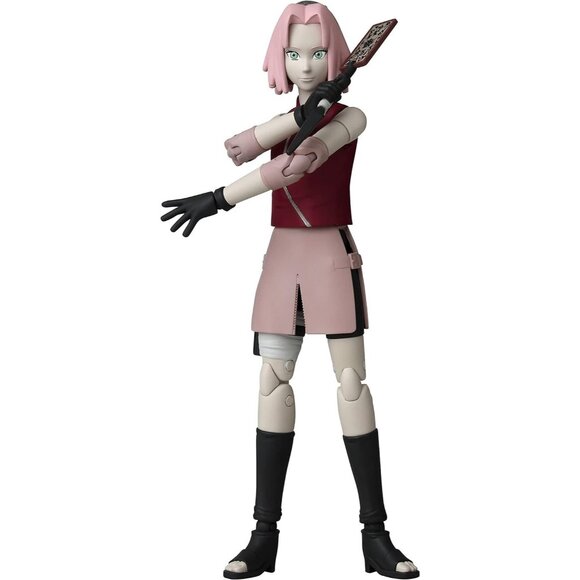 Bandai Naruto Shippuden Anime Heroes Haruno Sakura - 6.5" Action Figure NIB - Picture 1 of 7